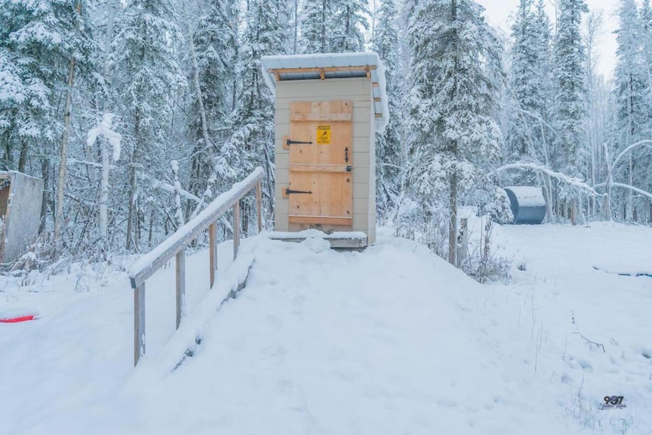 Villa Studio Log Dry Cabin| Aurora Views! à Fairbanks Extérieur photo